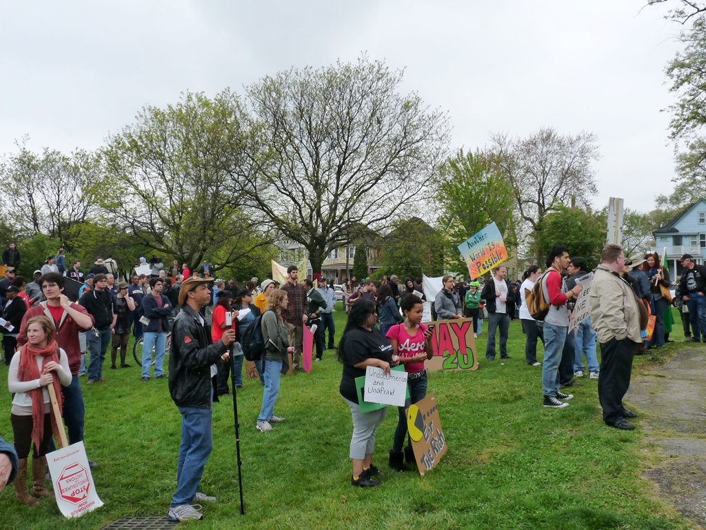 assembly at Clark Park and march to Roosevelt Park 15