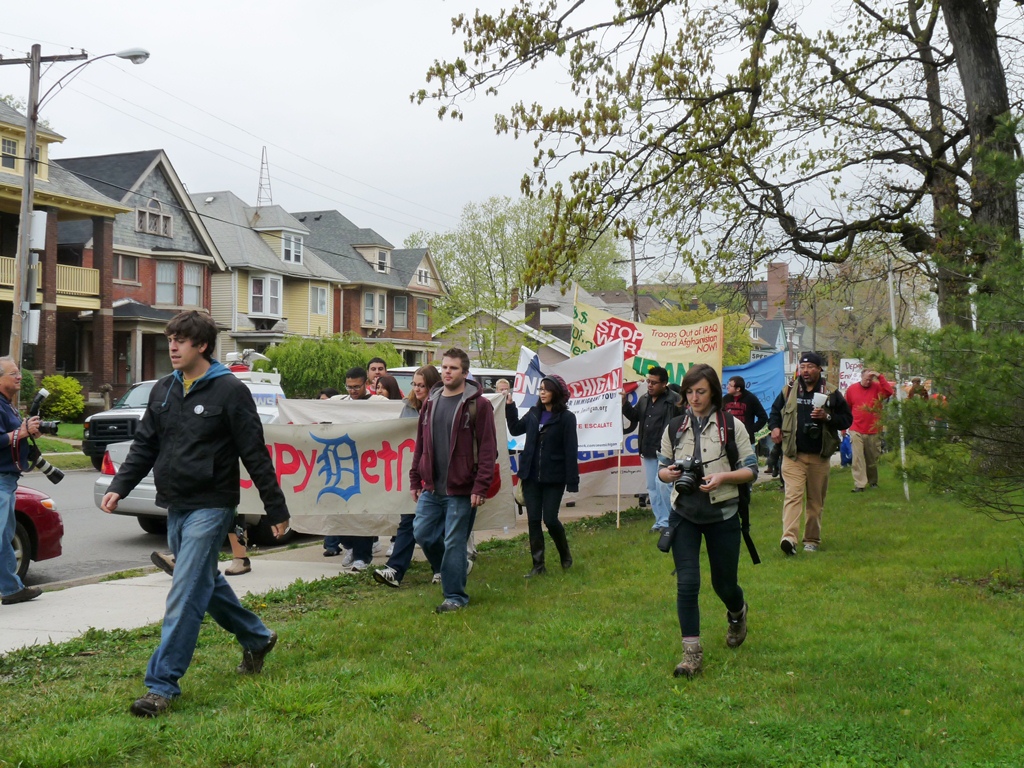 assembly at Clark Park and march to Roosevelt Park 17