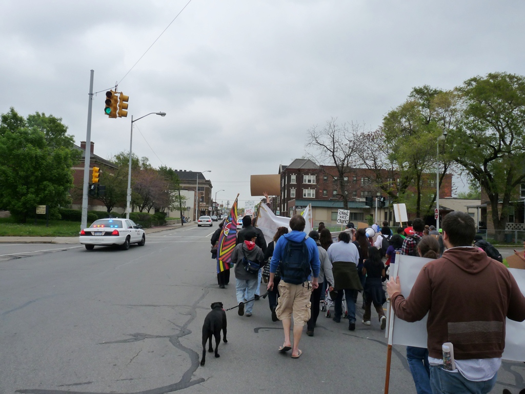 assembly at Clark Park and march to Roosevelt Park 25