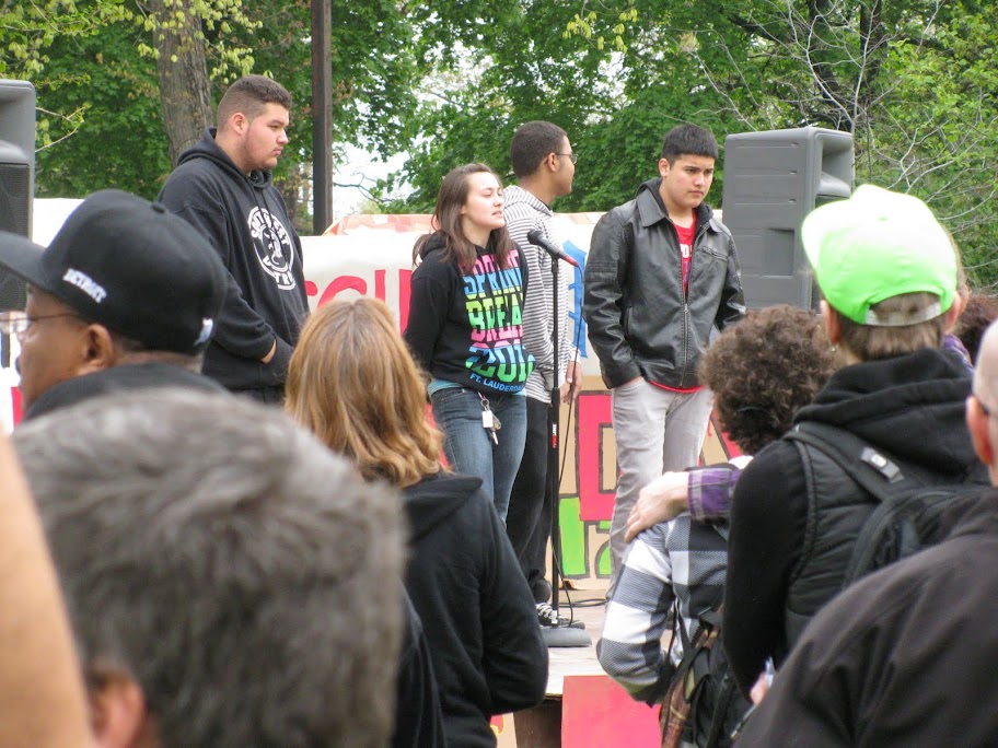 assembly at Clark Park and march to Roosevelt Park 40