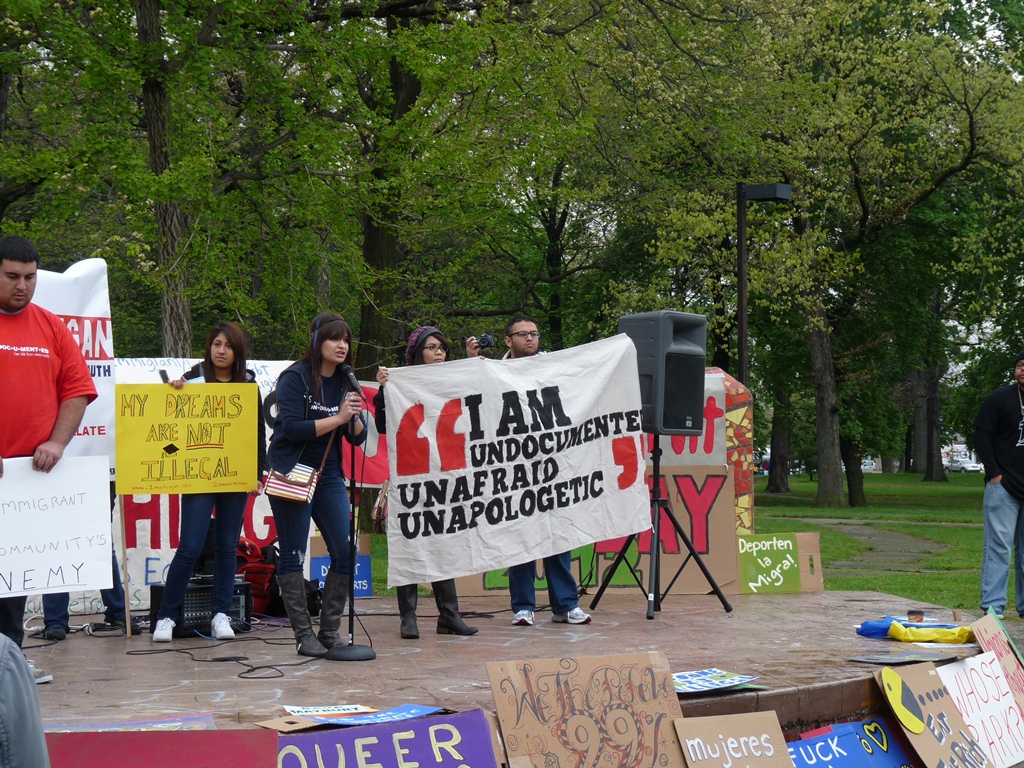 assembly at Clark Park and march to Roosevelt Park 06