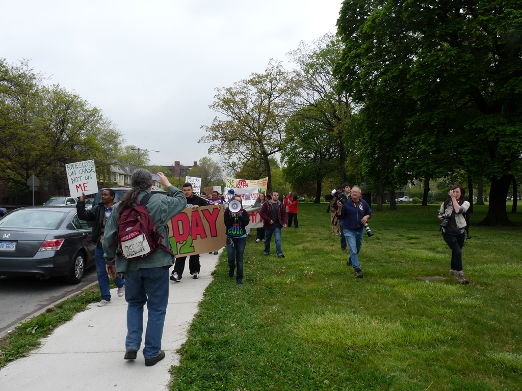 assembly at Clark Park and march to Roosevelt Park 18
