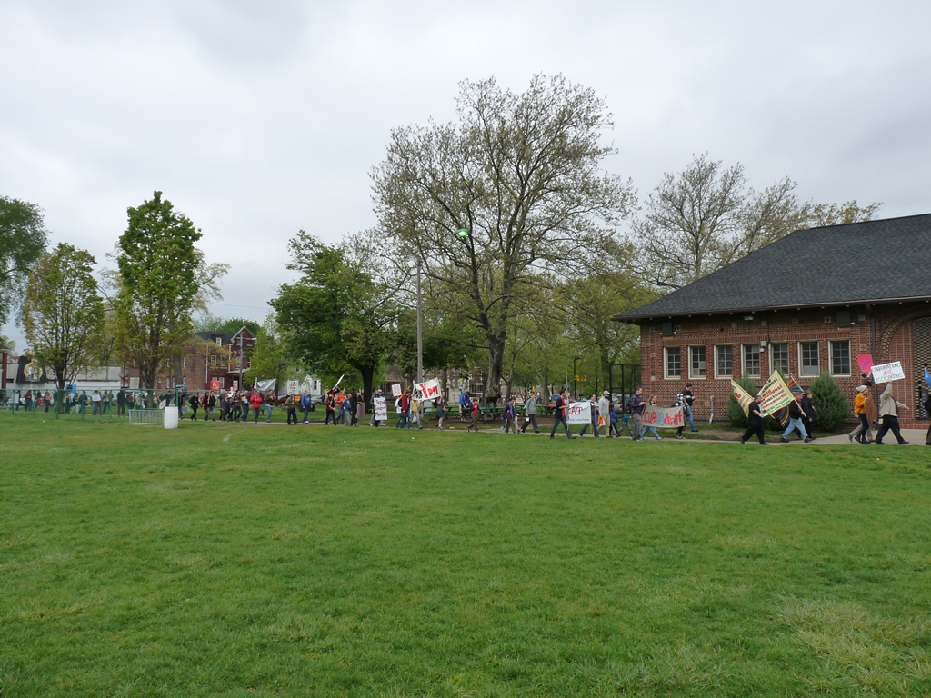 assembly at Clark Park and march to Roosevelt Park 21
