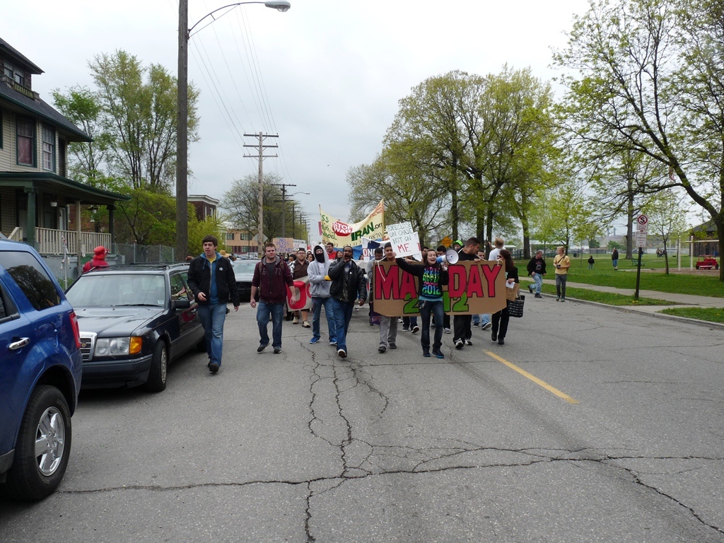 assembly at Clark Park and march to Roosevelt Park 22