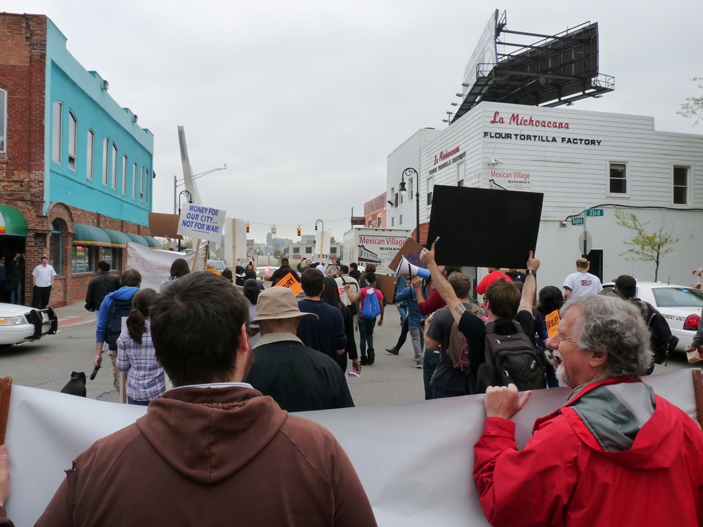 assembly at Clark Park and march to Roosevelt Park 26