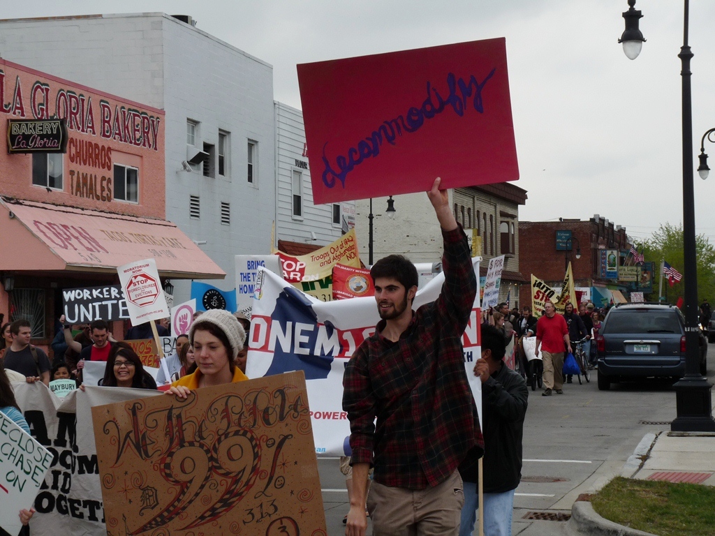 assembly at Clark Park and march to Roosevelt Park 28