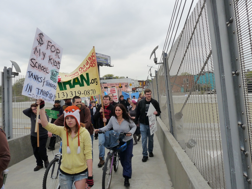 assembly at Clark Park and march to Roosevelt Park 35