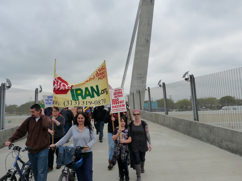 assembly at Clark Park and march to Roosevelt Park 36