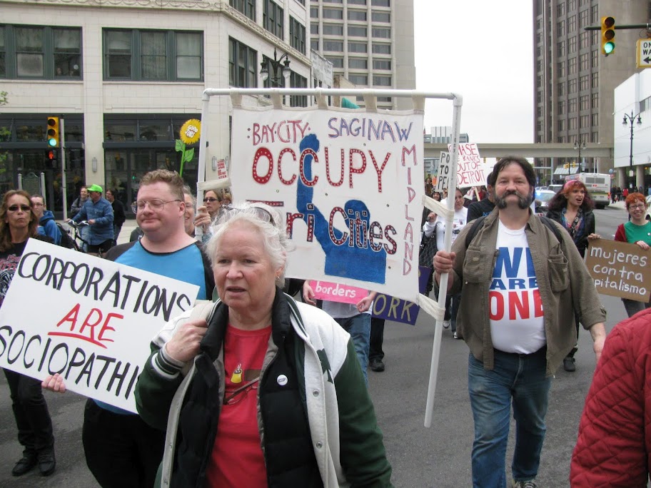 photographs of rally and general assembly at Grand Circusl Park 12